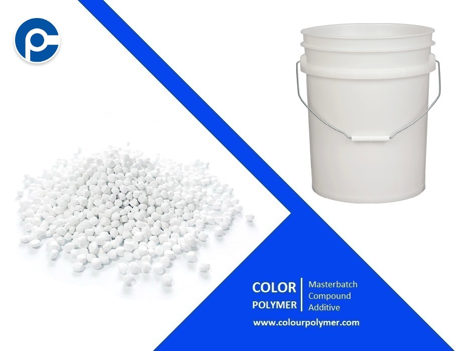 مستربچ سفید 75% کالر پلیمر - سطلهای صنعتی